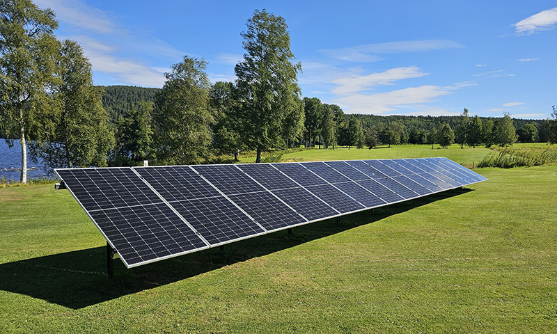 Solceller